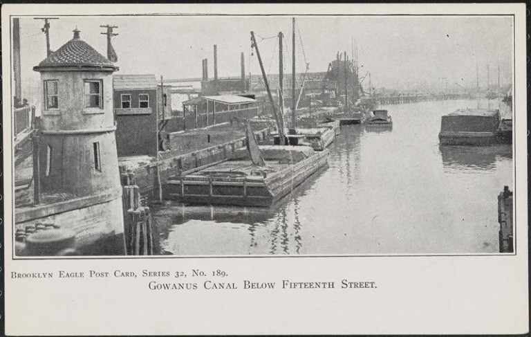 The Gowanus Canal in 1910.